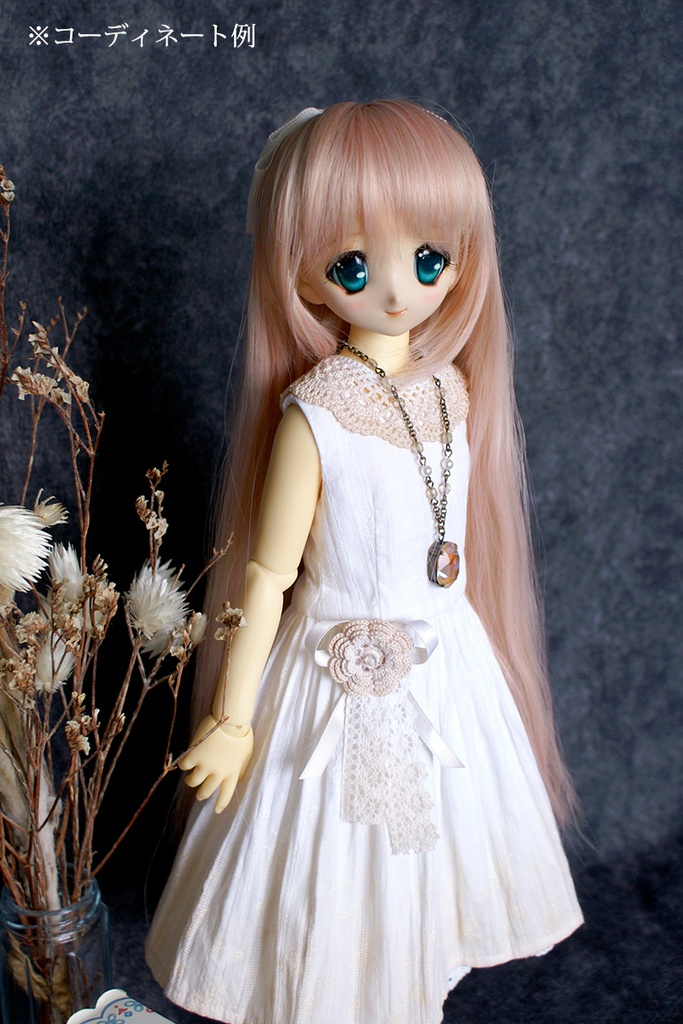 MSD用ワンピースセット:ティーローズ