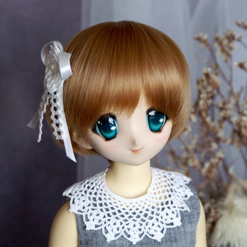 クロッシェレースのヘアコーム：02