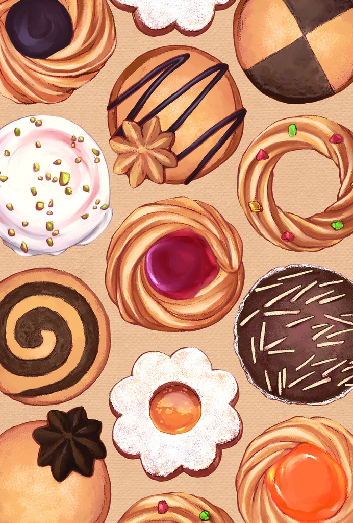 ポストカード（クッキー）