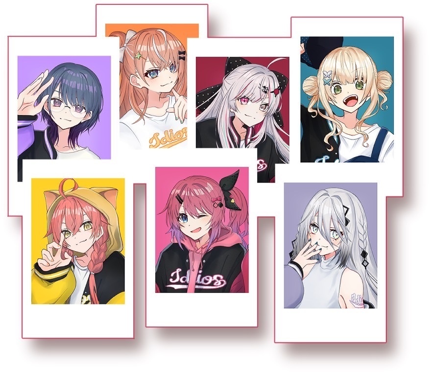 Idiosチェキ風カードセット非公式