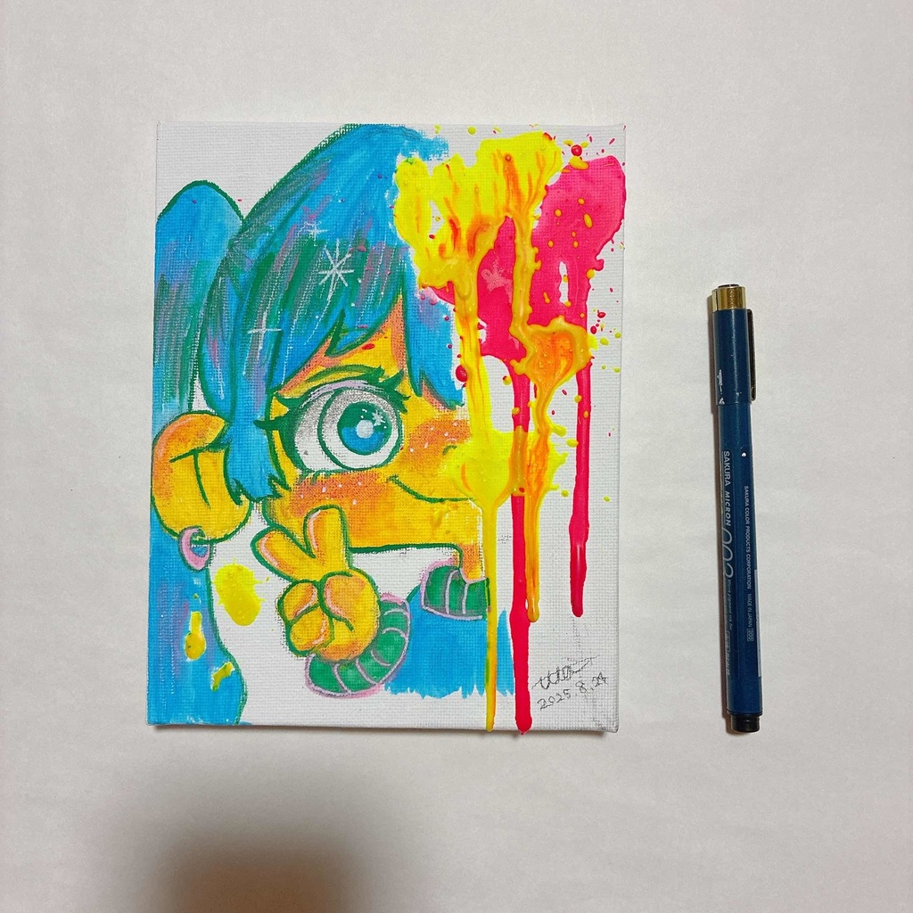 【原画】キラキラわたし。