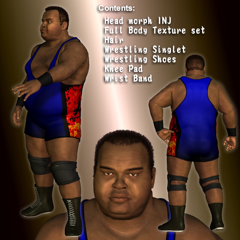 Rikishi用 Character Set (Type A)