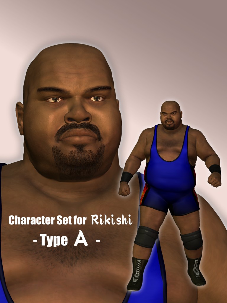 Rikishi用 Character Set (Type A)