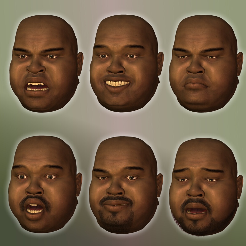 Rikishi用 Character Set (Type A)