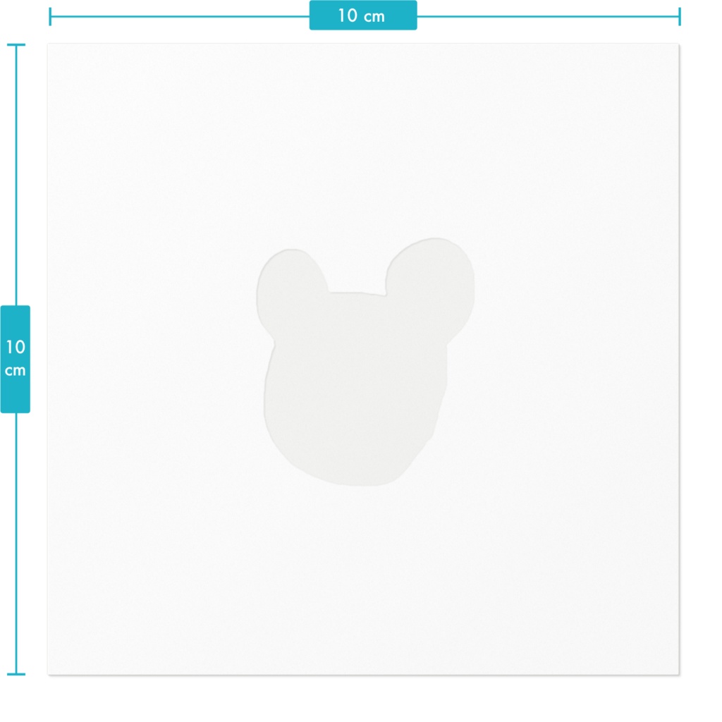 ピンクのキャラのシール