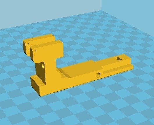 3Dプリンター用データ PS4リモートプレイ用Vitaアタッチメント for 1000