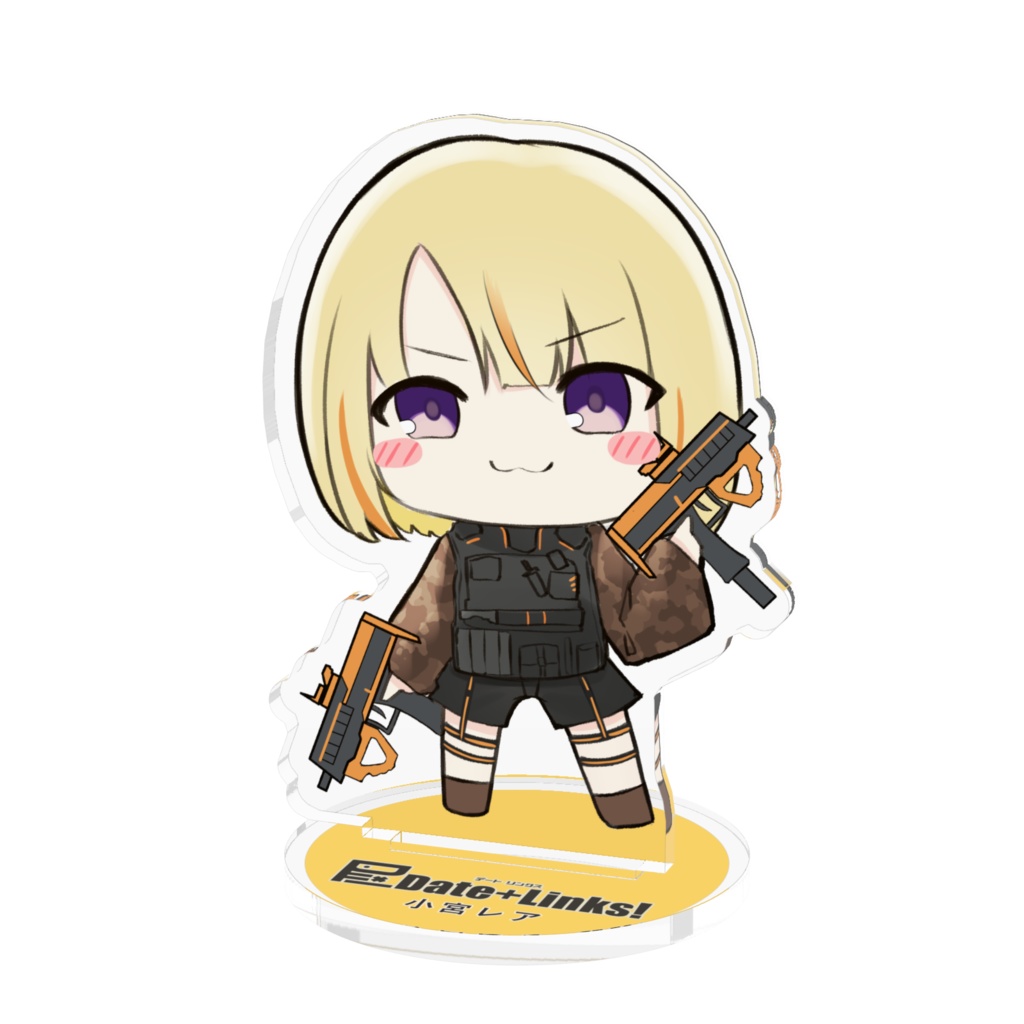 小宮レア アクリルフィギュア デフォルメ01 Datelist Booth