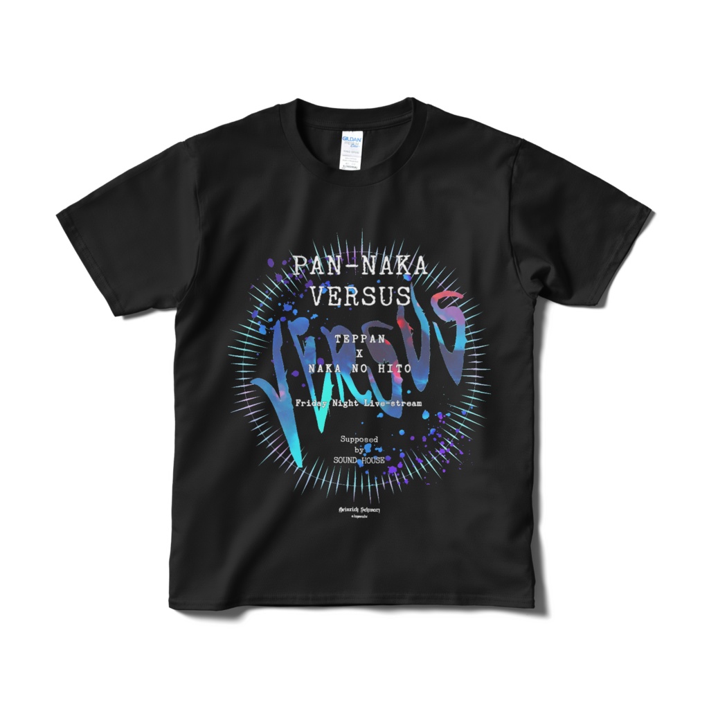 パン中VERSUS ファンアートTシャツ