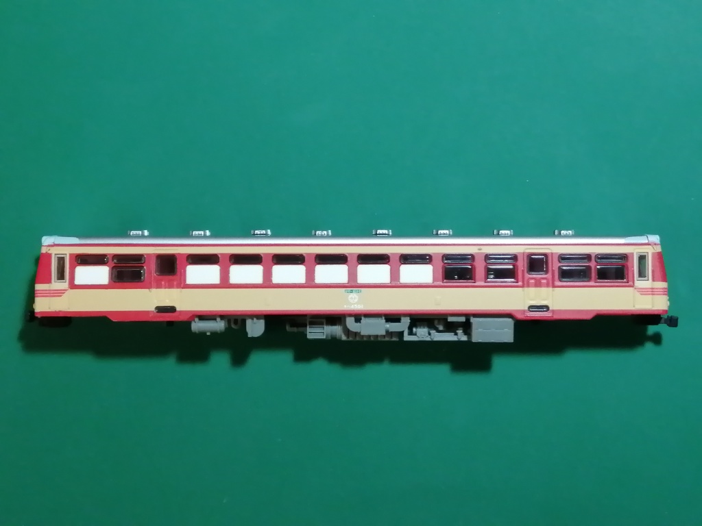 【N】キユニ4500化用窓埋パーツ(鉄コレ・島原鉄道キハ4500用)