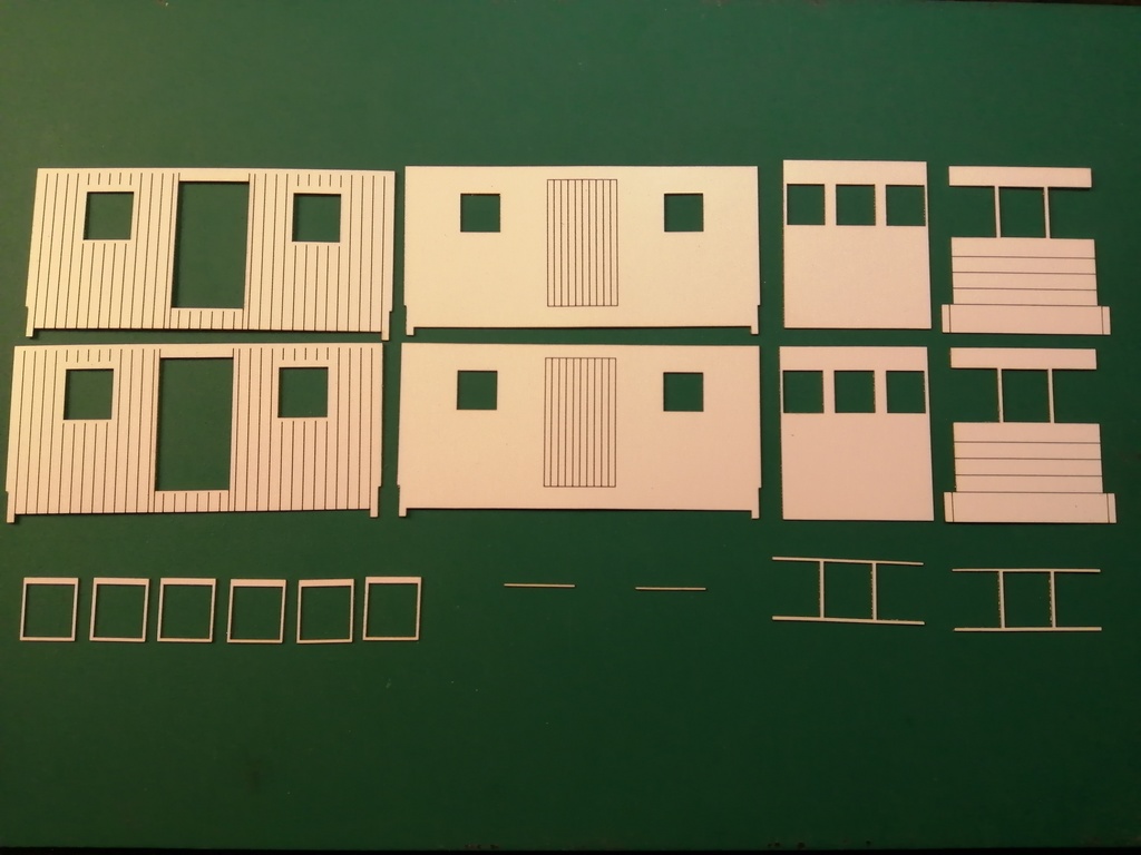 【HO】西鉄築港線800形(801・802)電気機関車ペーパーボディキット