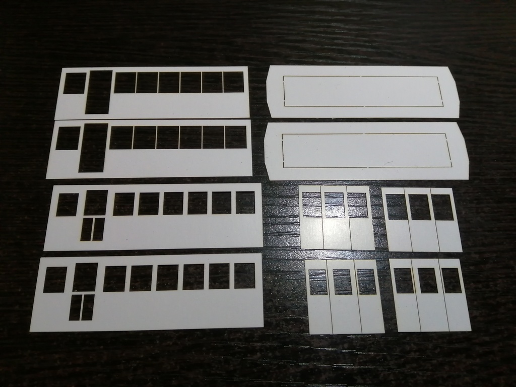 【HO】別府鉄道レカ1ペーパーボディキット