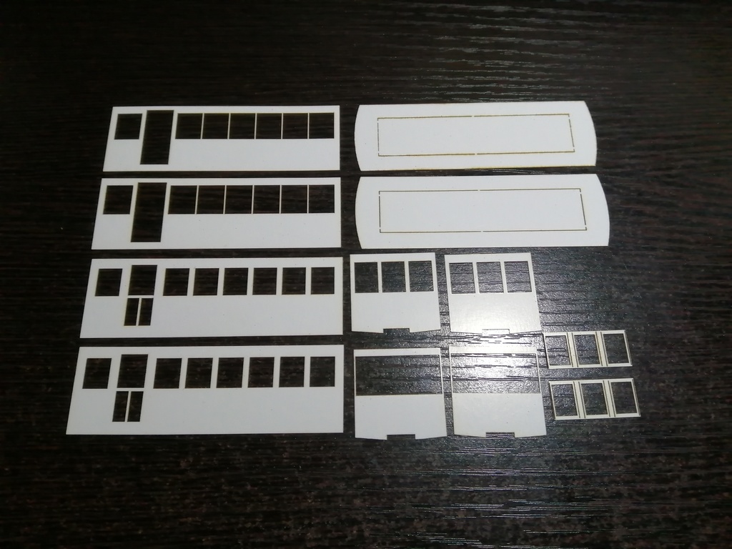 【HO】日車レールカー両運・後期型(篠山レカ・上武ハフ3等)ペーパーボディキット