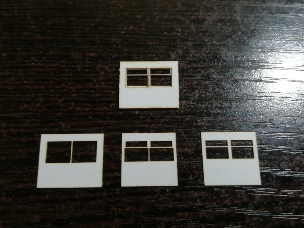 【N】ノス鉄 交換用前面A(２枚窓・種車原寸)