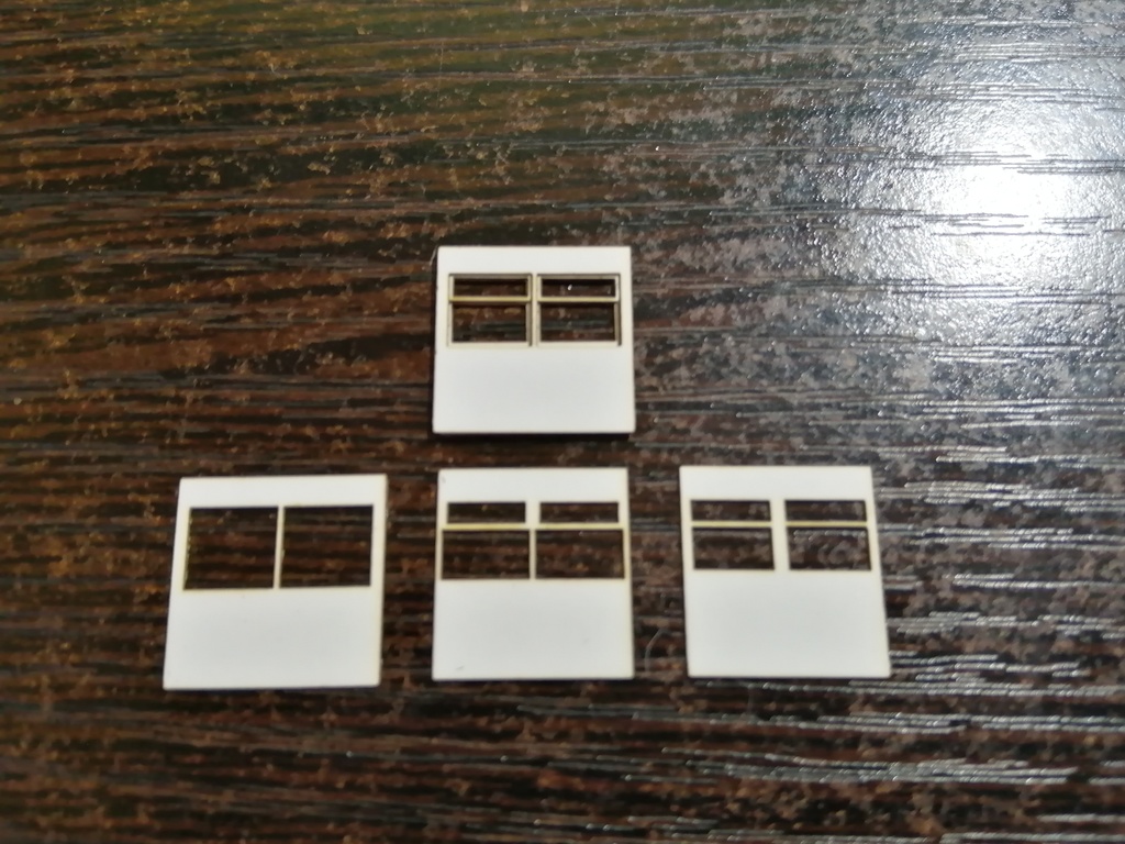 【N】ノス鉄 交換用前面C(２枚窓・換算2200ｍｍ)