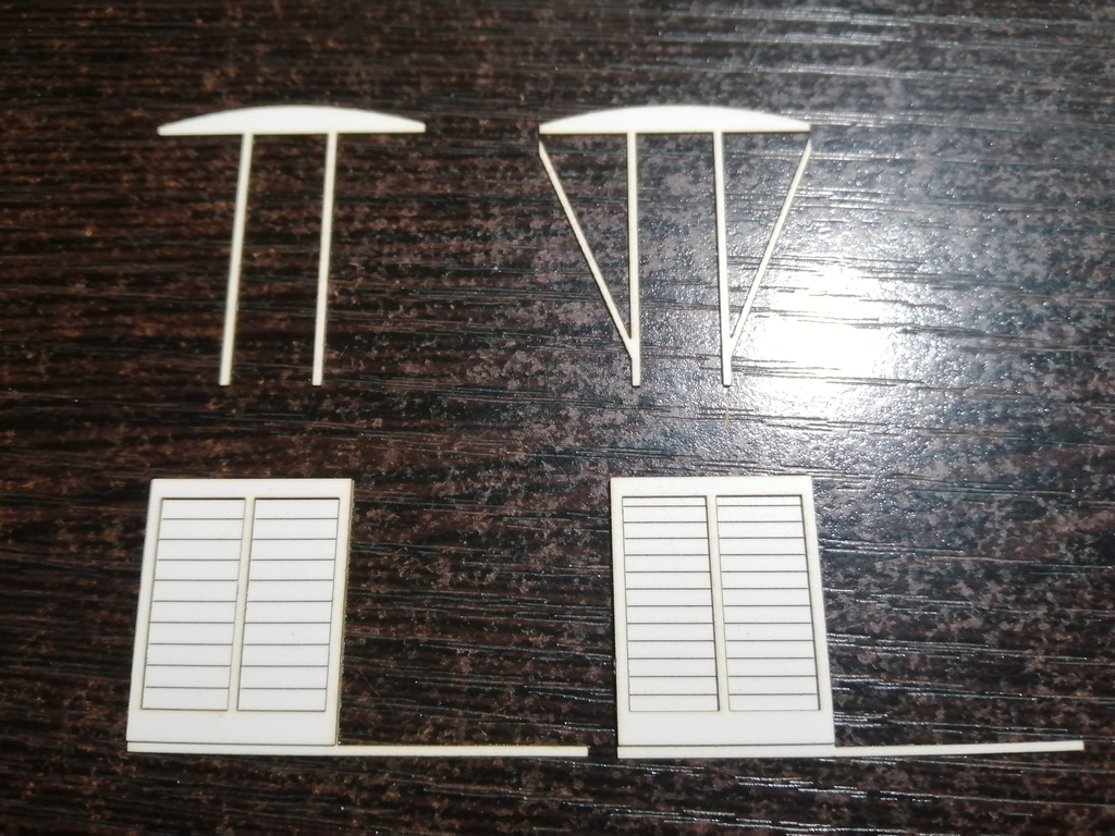 【HO】島原ワ60形(温泉ワ1/雲仙ワ160・口之津ワ20)ペーパーボディキット