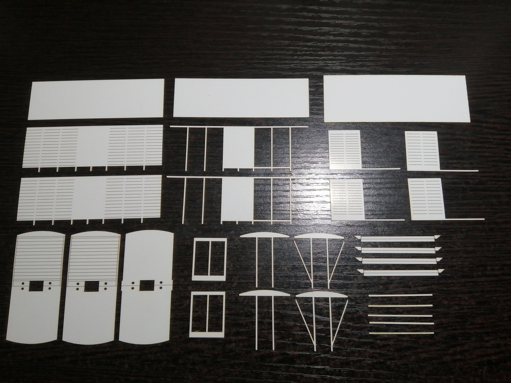 【HO】島原ワ60形(温泉ワ1/雲仙ワ160・口之津ワ20)ペーパーボディキット