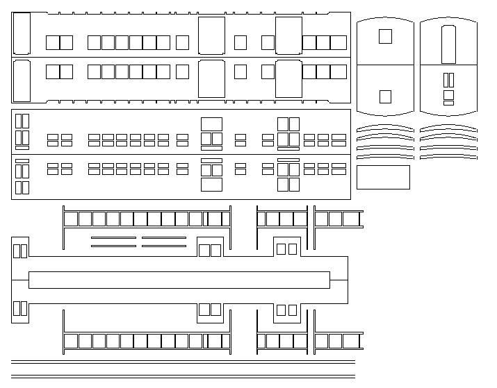 【N】南薩鉄道(鹿児島交通)ホユニ66ペーパーコンバージョンキット