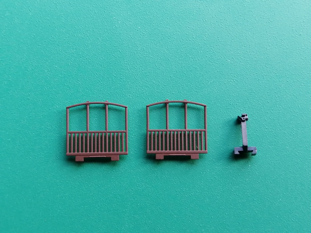 【特製加工品】小型2軸客車