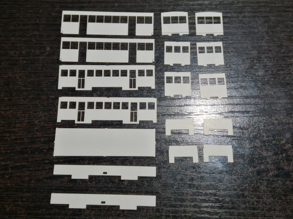 【N】雨宮ガソリンカー(阿南・成田・蒲原等)ペーパーボディキット