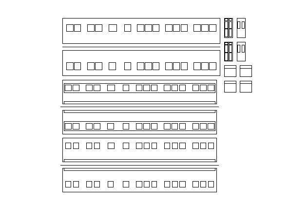 【N】夕張鉄道ナハニフ100(ナロハ100)A１ペーパーコンバージョンキット