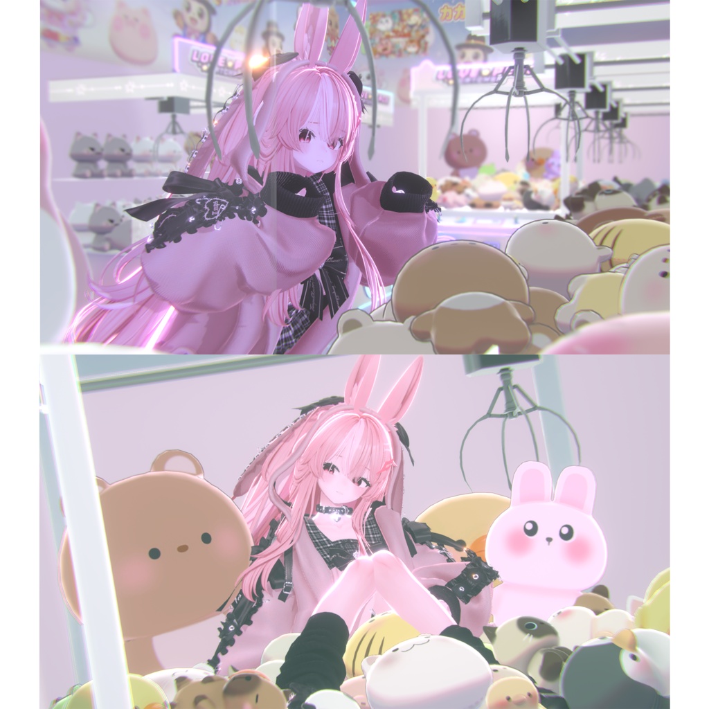 【Warudo(Pro/Standard)】Claw Machine Arcade / 인형뽑기장 / UFOキャッチャー