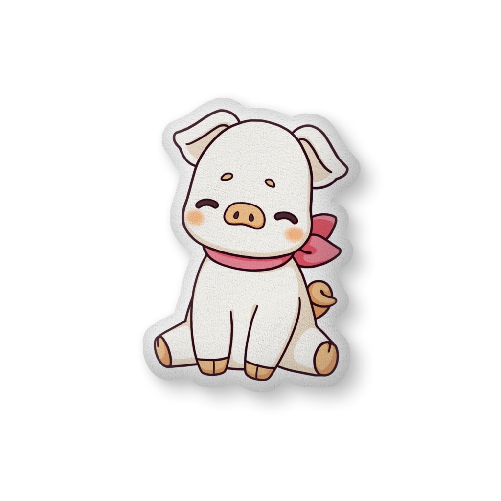 ぶぅぶぅクッション