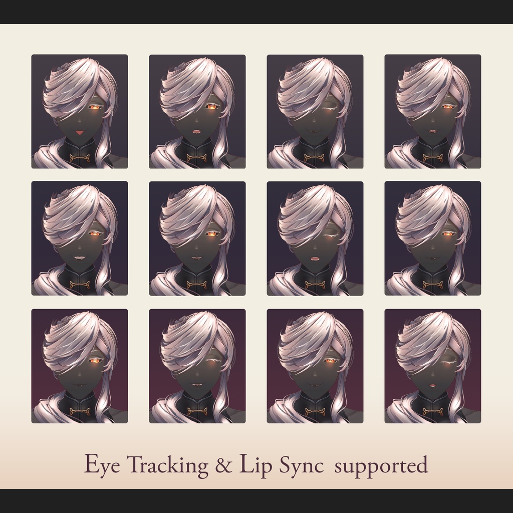 【VRC 対応3Dモデル】薄暮の賢者