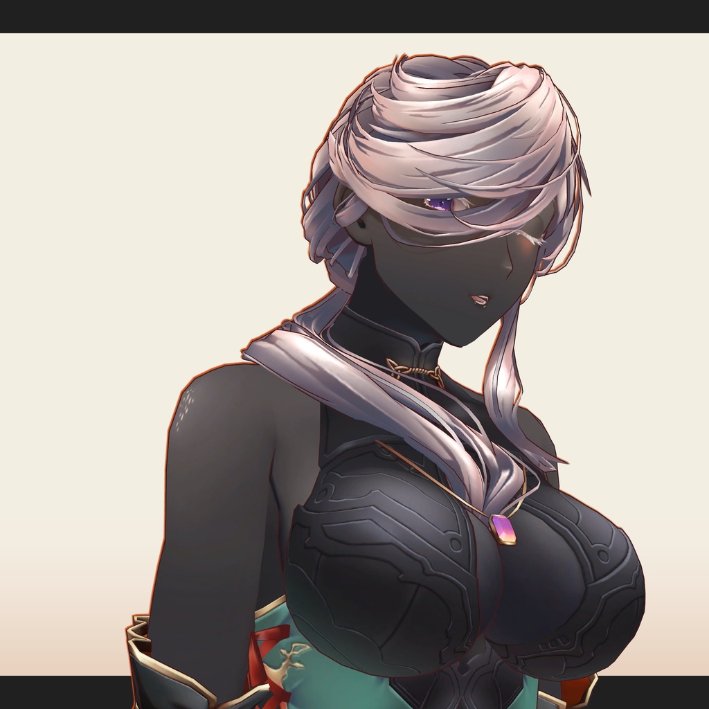 【VRC 対応3Dモデル】薄暮の賢者