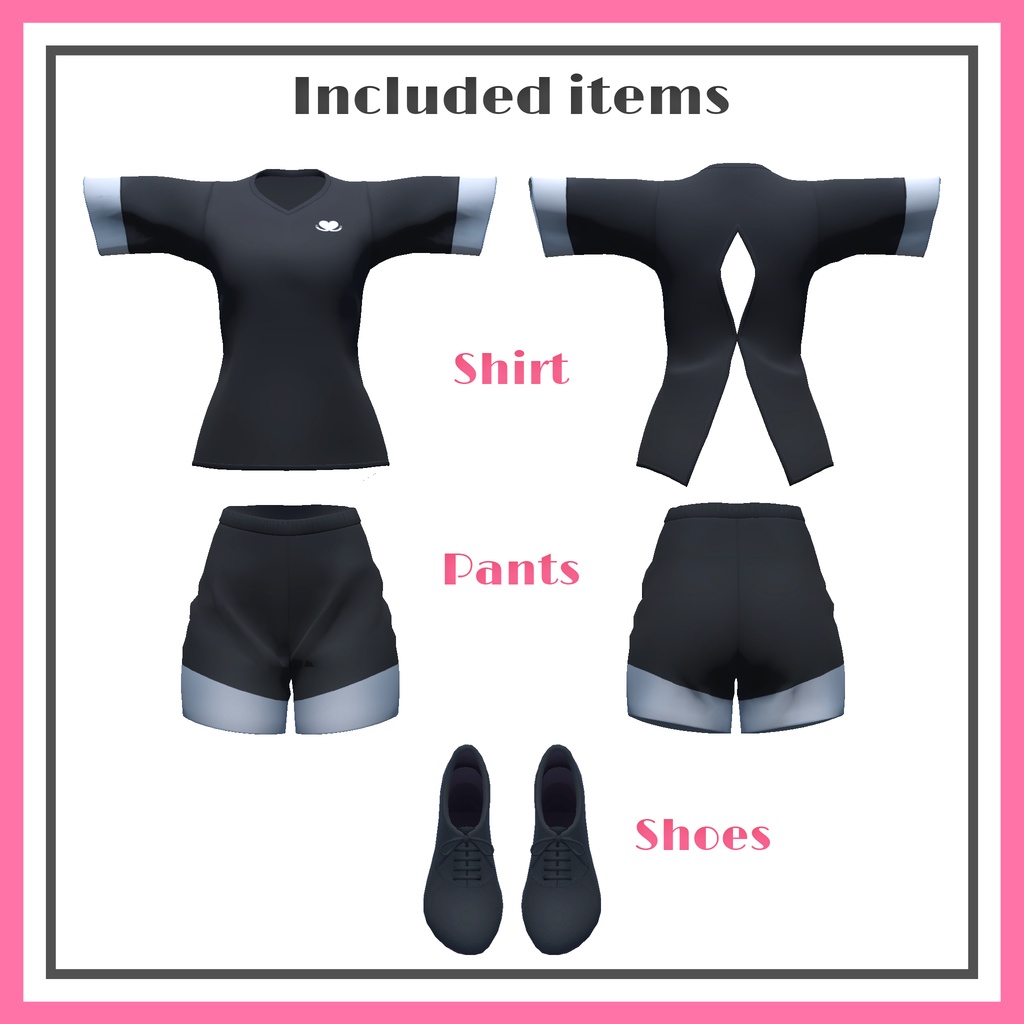 【椿姫 繭 対応】カジュアルダンスウェア