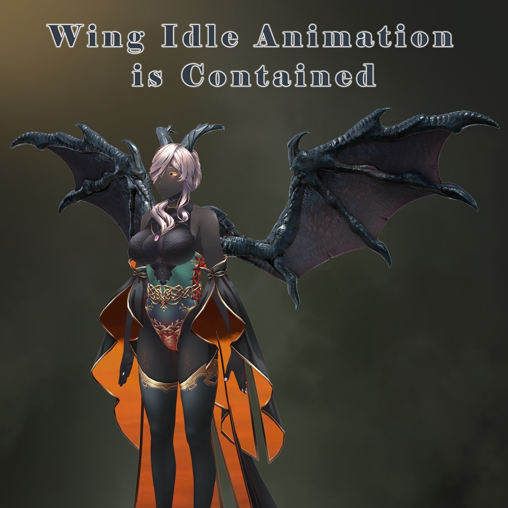 【VRC 想定】ファンタジードラゴンセット