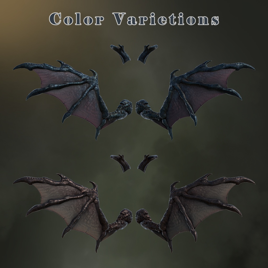 【VRC 想定】ファンタジードラゴンセット