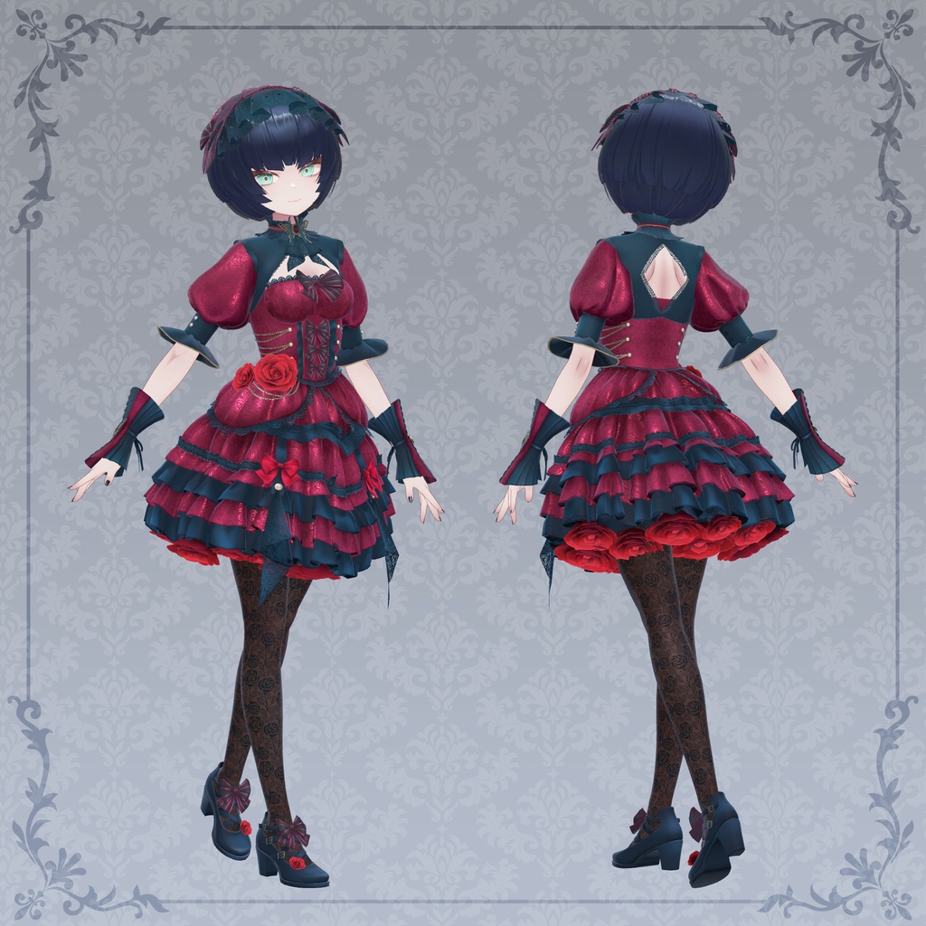 【椿姫 繭 対応】ローゼンロリータ