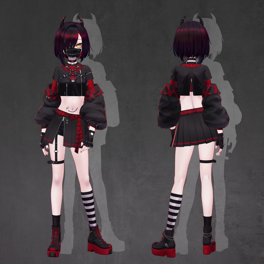 オリジナル3Dモデル「ゼビィ -XEBY-」