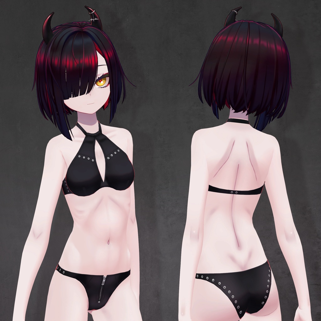 オリジナル3Dモデル「ゼビィ -XEBY-」