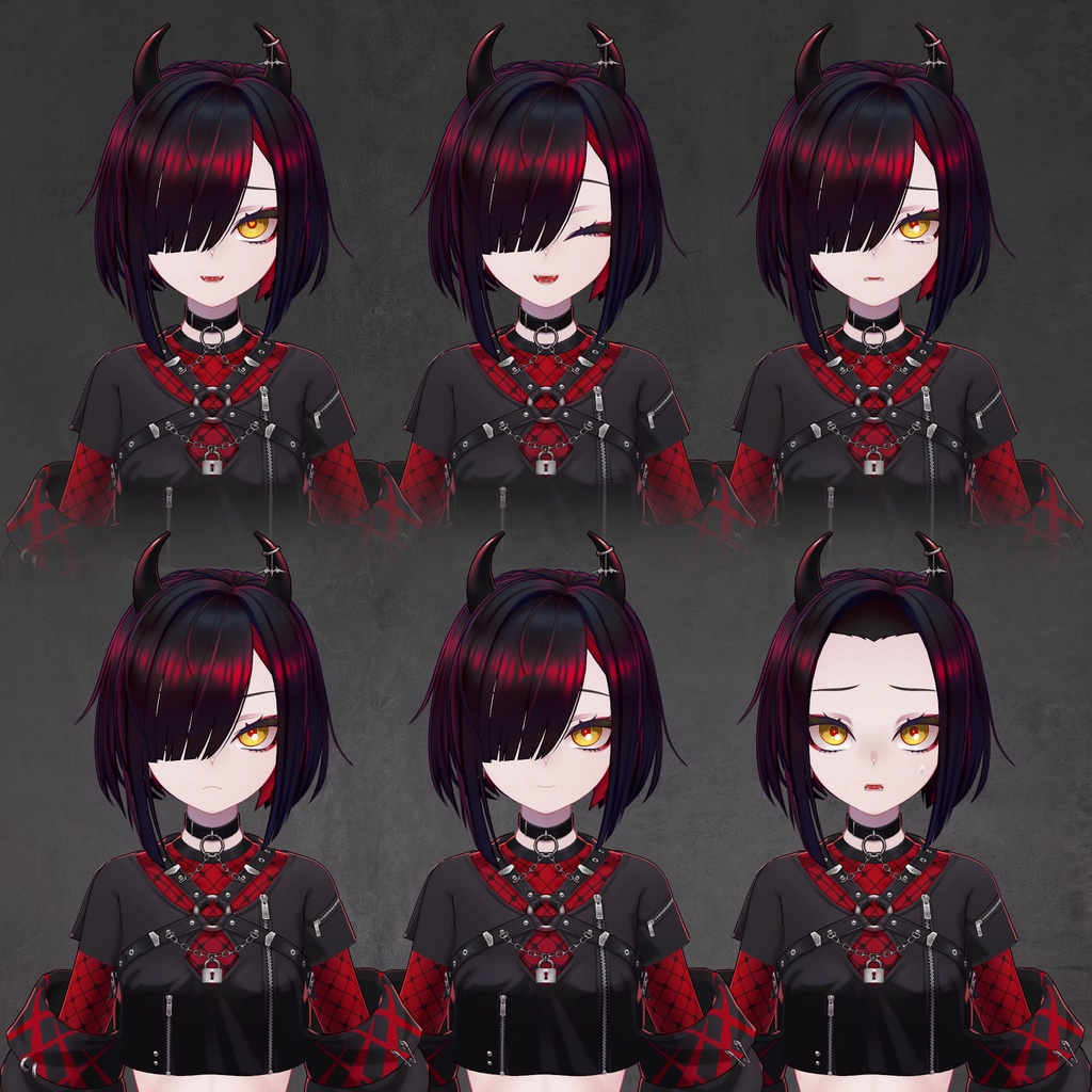 オリジナル3Dモデル「ゼビィ -XEBY-」