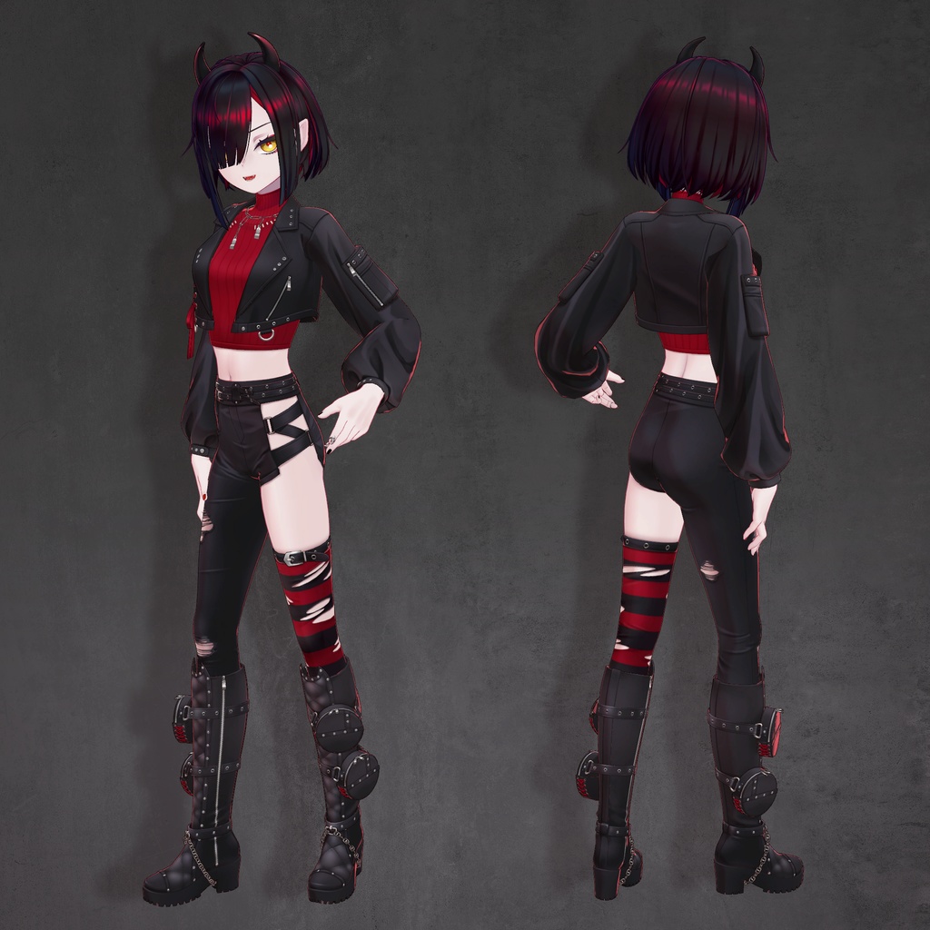 オリジナル3Dモデル「ゼビィ -XEBY-」