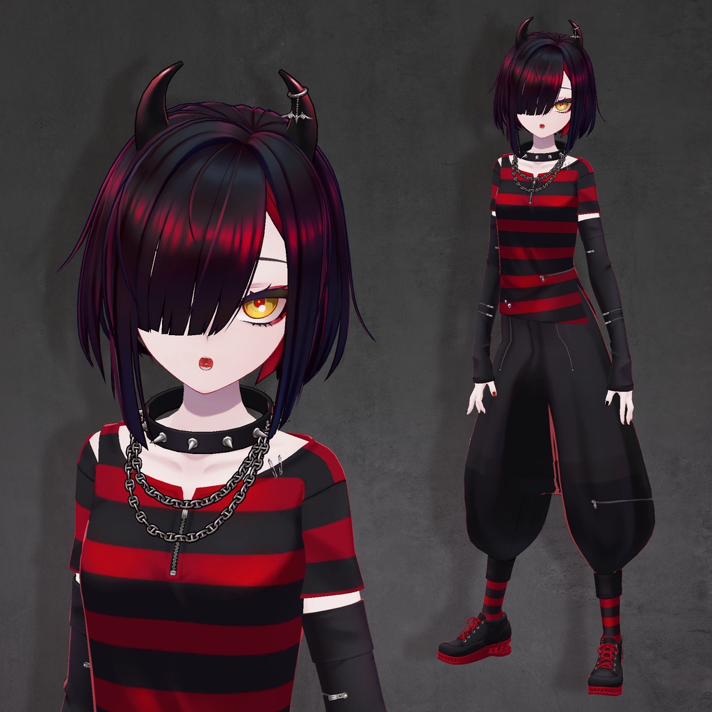 オリジナル3Dモデル「ゼビィ -XEBY-」