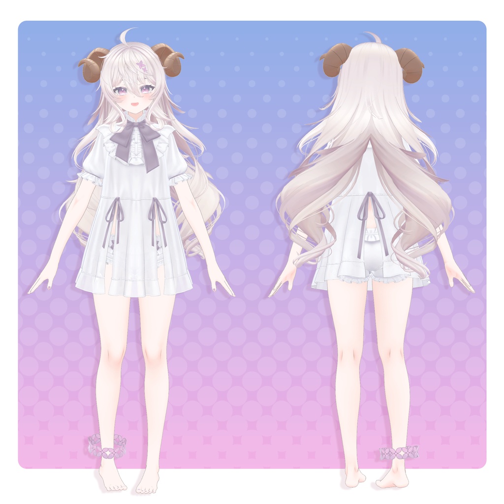 オリジナル3Dモデル「メリー -Merry-」