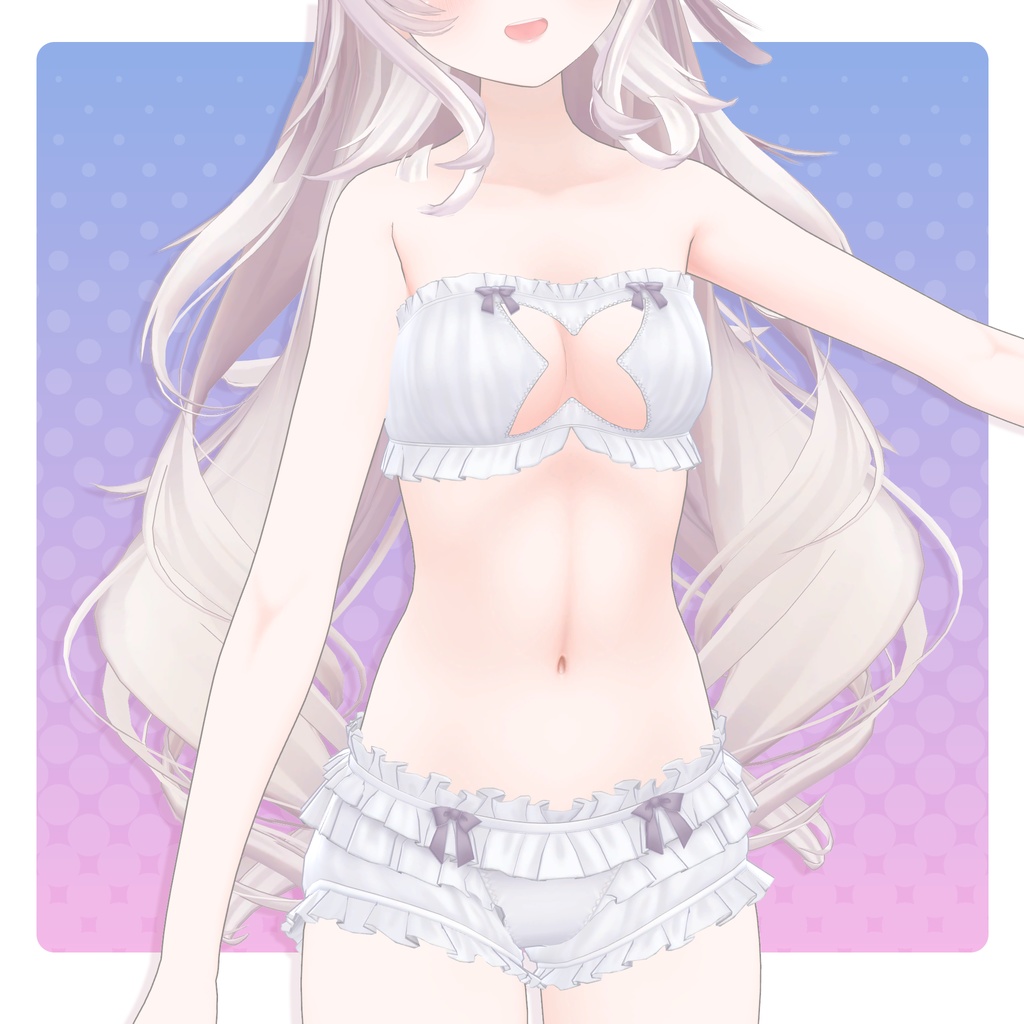 オリジナル3Dモデル「メリー -Merry-」