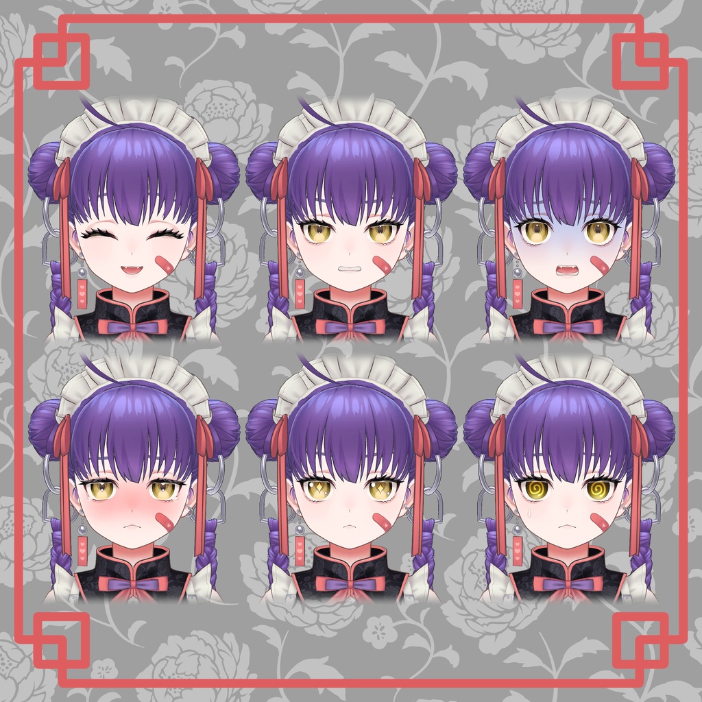 オリジナル3Dモデル「恋恋 -Liàn Liàn-」 #MARUBODY