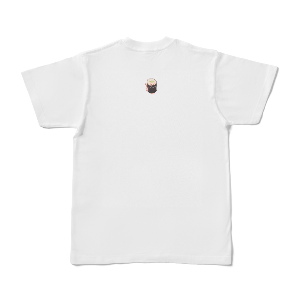 すしにゃんTシャツ2(両面プリント)