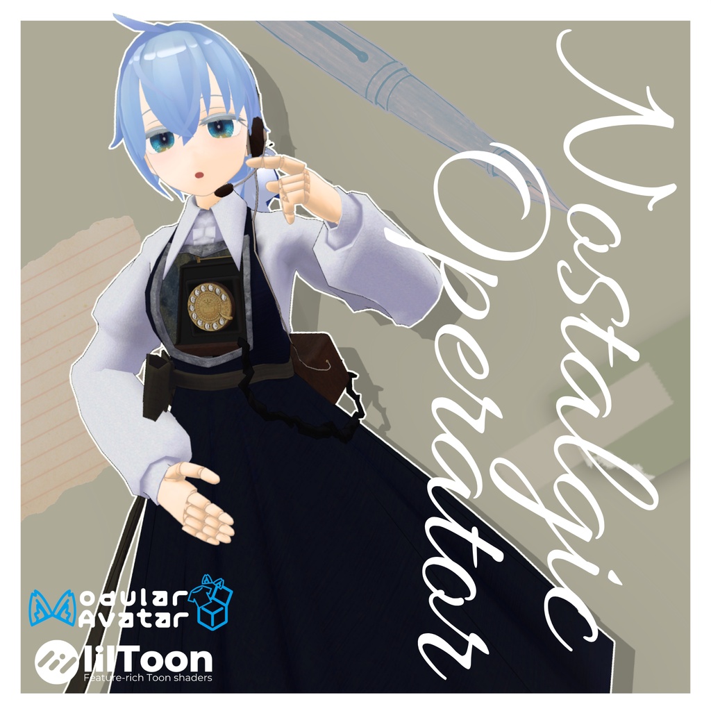 【エテノクティカ専用衣装セット】Nostalgic Operator