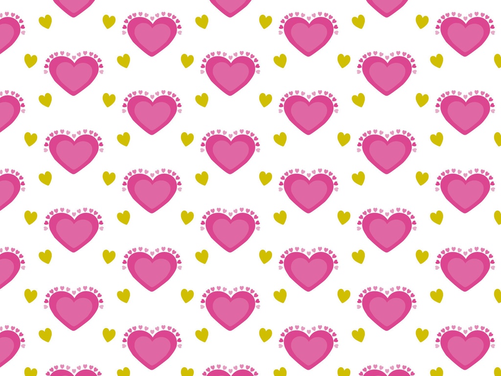 可愛いピンクのハートの壁紙：バレンタイン＆誕生日18