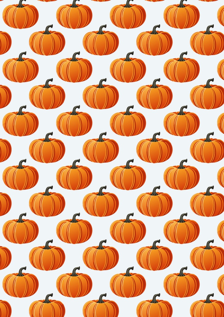 オレンジ色のかぼちゃがかわいいHalloweenパンプキン壁紙07