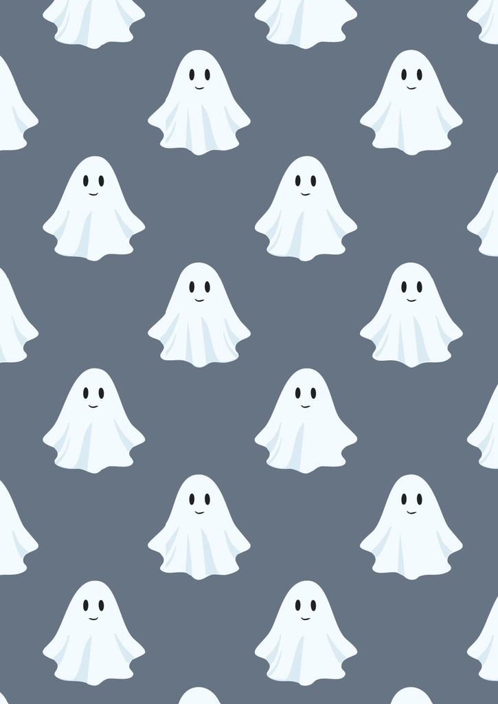 ハロウィーンのかわいいおばけキャスパーの壁紙02