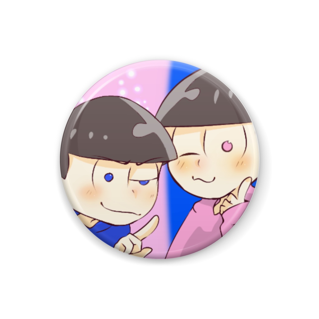 材木松~缶バッチVer.〜