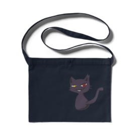 不気味猫シリーズ~サコッシュ~