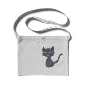 不気味猫シリーズ~サコッシュ~