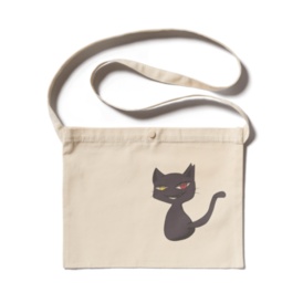 不気味猫シリーズ~サコッシュ~