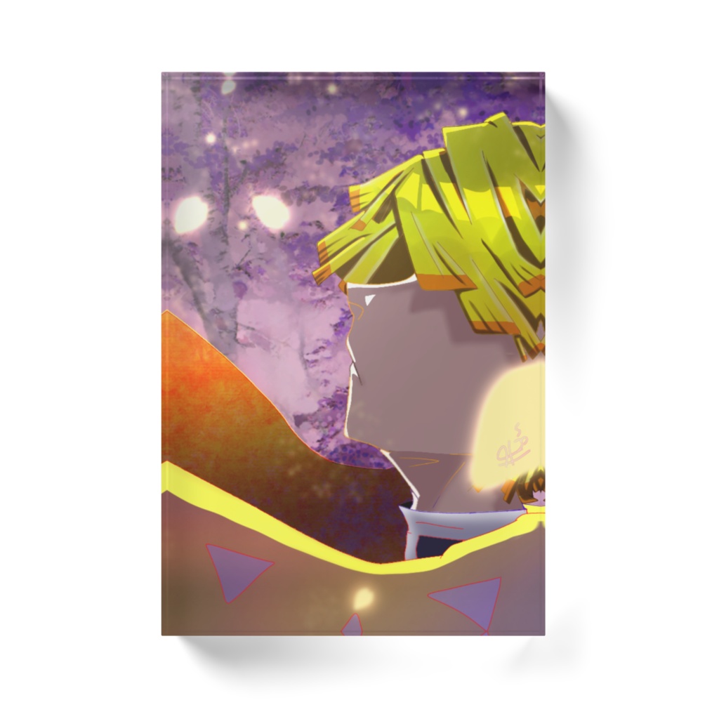 【鬼滅の刃】怪しげな夜の木と善逸